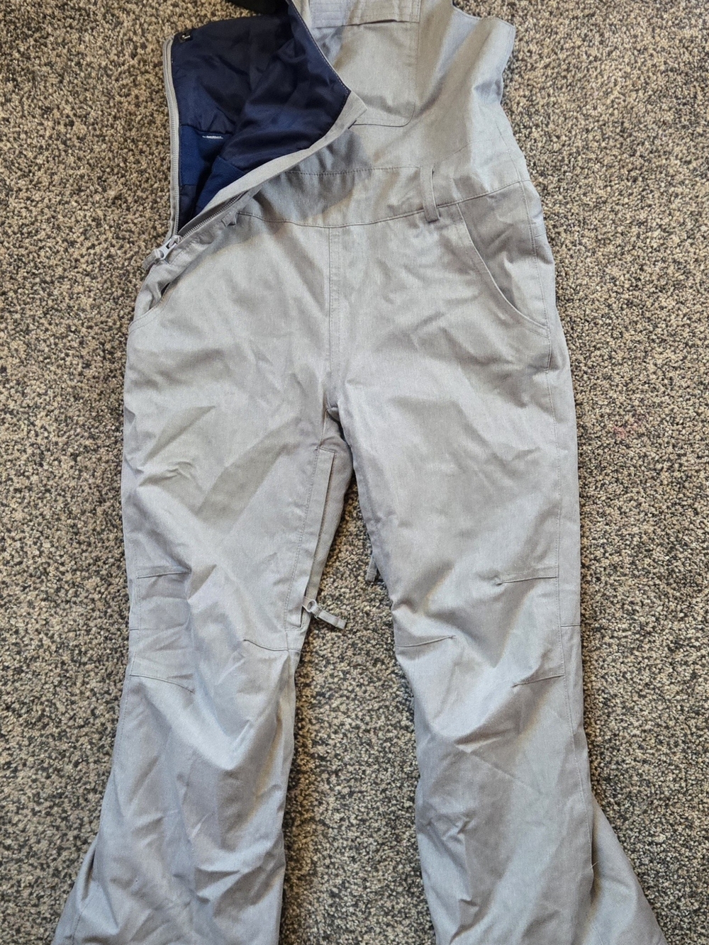 Roxy Girls Snow Bib, Size 8 / Small